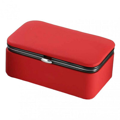 Jewelry Organizer Box Mini PU Δερμάτινο Φορητό Ταξιδιωτικό Jewelry Case Boxes Σκουλαρίκια Κολιέ Δαχτυλίδι Θήκη κοσμημάτων Κουτί αποθήκευσης Hot