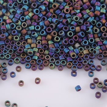 1,6 χιλιοστά 15/0 Ματ Miyuki Delica Glass Japanes Beads SeedBeads Charm για κοσμήματα κολιέ Βραχιόλι Diy Supplies Αξεσουάρ