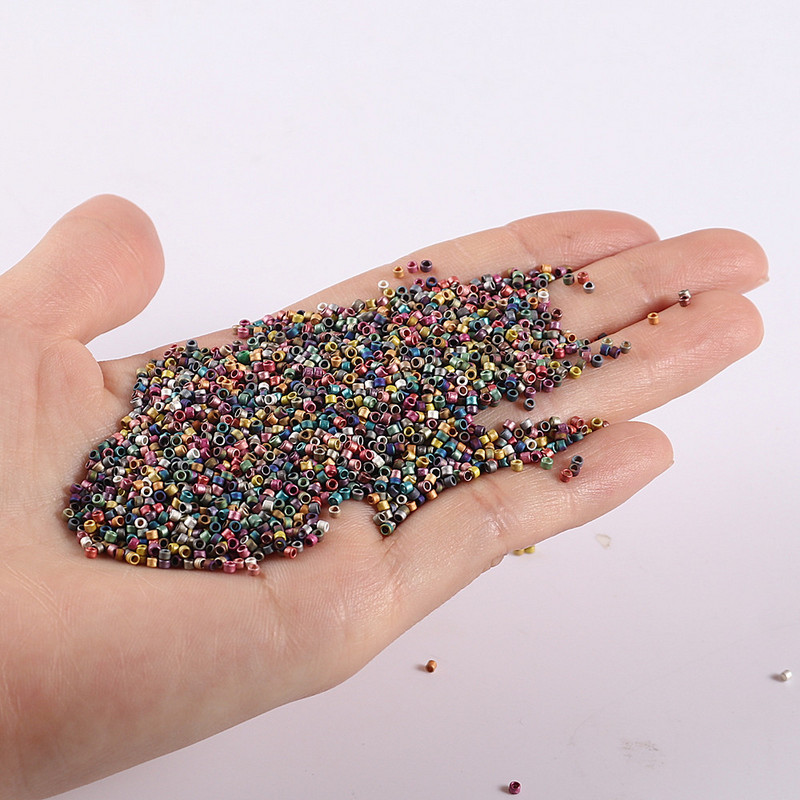 1,6 mm 15/0 Matinis Miyuki Delica Glass Japanes Karoliukai Sėklų Karoliukai Žavesys papuošalams Gaminti karoliai Apyrankė Pasidaryk pats reikmenys Priedai