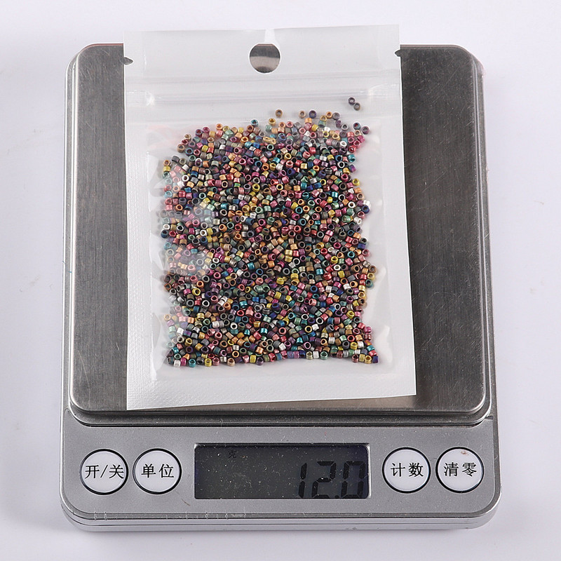 1,6 mm 15/0 Matinis Miyuki Delica Glass Japanes Karoliukai Sėklų Karoliukai Žavesys papuošalams Gaminti karoliai Apyrankė Pasidaryk pats reikmenys Priedai