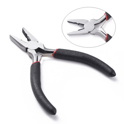 Anglinio plieno poliravimo papuošalų replės, skirtos papuošalams gaminti „pasidaryk pats“ rankų darbo įrankiai Apvalios nosies replės 130x70x18mm F70