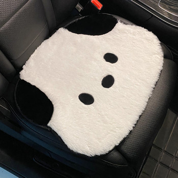 1 τεμ. Ζεστό, βελούδινο κάλυμμα καθίσματος αυτοκινήτου, χαρτοκιβώτιο χαριτωμένο Pacha Dog μαξιλαράκι πλάτης για οσφυϊκό στήριγμα μαξιλαριού αυχένα
