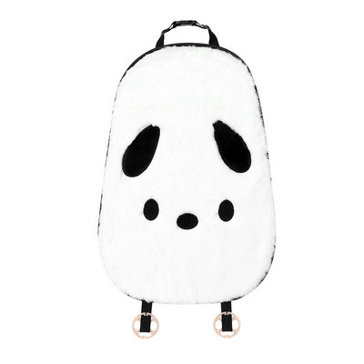 1 vnt. Šiltas pliušinis automobilio sėdynės užvalkalas, pagalvėlė kartoninė dėžutė Miela Pacha šuns atlošo pagalvėlė automobiliui Universali kaklo pagalvė juosmens atrama