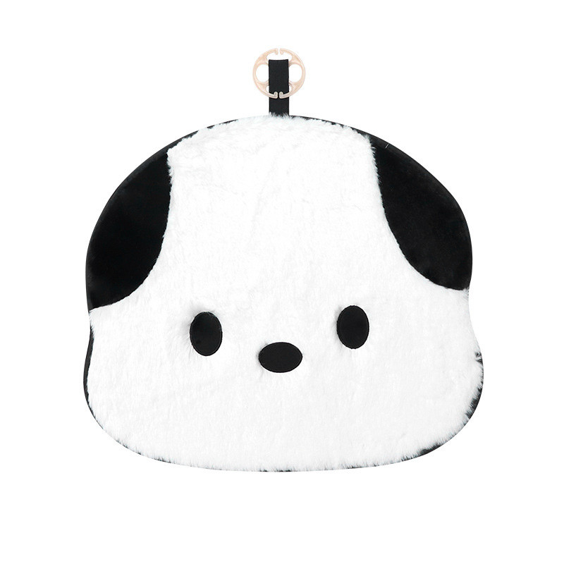 1 vnt. Šiltas pliušinis automobilio sėdynės užvalkalas, pagalvėlė kartoninė dėžutė Miela Pacha šuns atlošo pagalvėlė automobiliui Universali kaklo pagalvė juosmens atrama