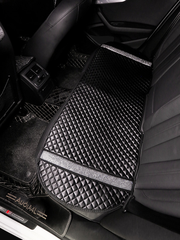 Bling Diamond automobilio sėdynės pagalvėlė, odinė automobilių sėdynių užvalkalų apsauga, keturių sezonų pliušiniai automobilių priedai mergaitėms, moterims