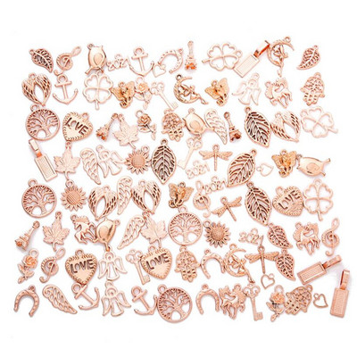 30 vnt. / lot. Vintažinio mišraus metalo gyvūnai paukščiai pakabukai karoliukai rankų darbo „pasidaryk pats“ apyrankės pakabukas karoliai, segtukai papuošalai.