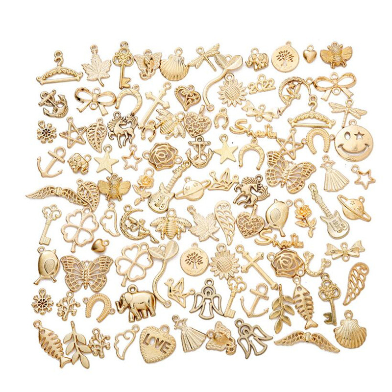 30 vnt. / lot. Vintažinio mišraus metalo gyvūnai paukščiai pakabukai karoliukai rankų darbo „pasidaryk pats“ apyrankės pakabukas karoliai, segtukai papuošalai.