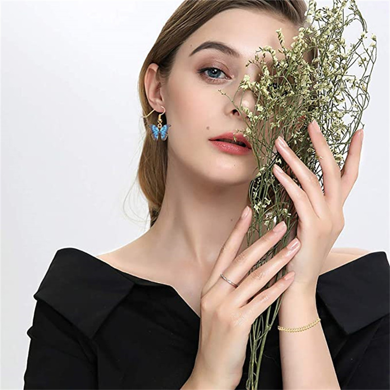 10vnt 21x15/16x13mm Emalio gyvūniniai drugeliai, papuošalai, pakabukai, karoliai Mieli auskarai, pasidaryk pats, rankų darbo aksesuarai