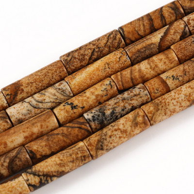 Natūralių akmenų vamzdžių karoliukai, haulito malachito laisvi cilindriniai karoliukai papuošalams gaminti „pasidaryk pats“ čakrų apyrankių priedai 15 colių 13x4 mm