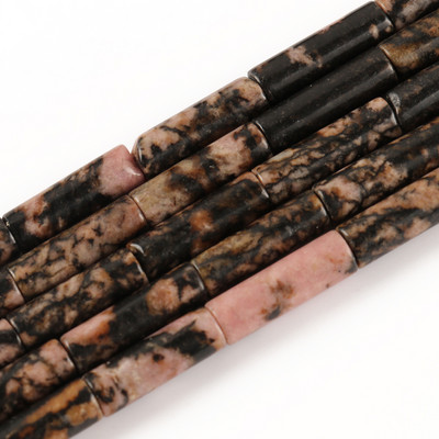 Natūralių akmenų vamzdžių karoliukai, haulito malachito laisvi cilindriniai karoliukai papuošalams gaminti „pasidaryk pats“ čakrų apyrankių priedai 15 colių 13x4 mm