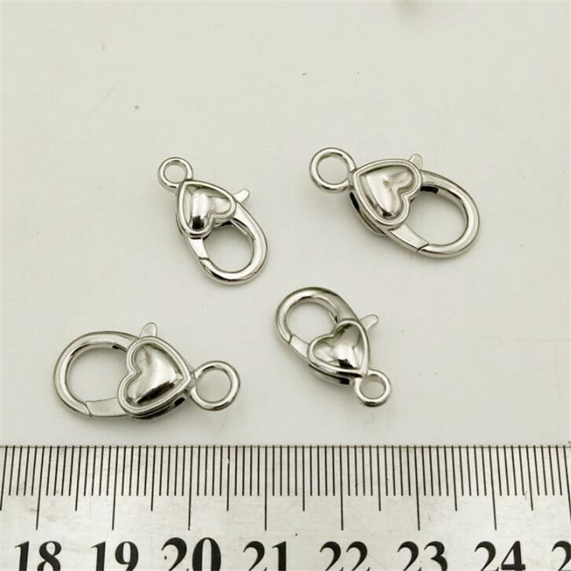 10 vnt. 22x12 mm širdies omarų užsegimai Tibeto karabinas, skirtas pasidaryk pats