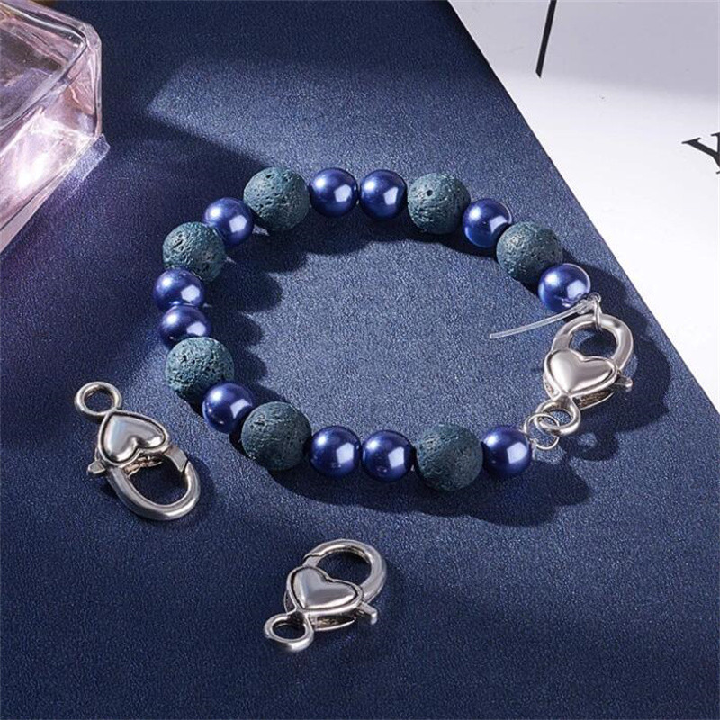 10 vnt. 22x12 mm širdies omarų užsegimai Tibeto karabinas, skirtas pasidaryk pats