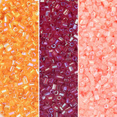 1000 vnt. / partijoje Delica Miyuki karoliukai 2 mm čekiško stiklo vamzdiniai sėklų karoliukai skaidraus spalvos „pasidaryk pats“ apyrankės, karoliai, papuošalų kūrimo priedai