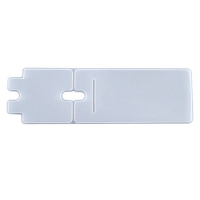 Kristalinės epoksidinės dervos formos mobiliojo telefono laikiklis „pasidaryk pats“ amatų liejimo įrankio planšetės laikiklis mobiliojo telefono stovas, silikoninė forma