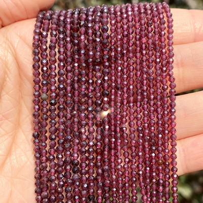 Piatră naturală Cristale fațetate Ametist Cuarț roz Jade Piatră prețioasă Mărgele distanțiere rotunde pentru realizarea de bijuterii Brățară DIY 2 3 4mm