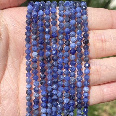 Piatră naturală Cristale fațetate Ametist Cuarț roz Jade Piatră prețioasă Mărgele distanțiere rotunde pentru realizarea de bijuterii Brățară DIY 2 3 4mm