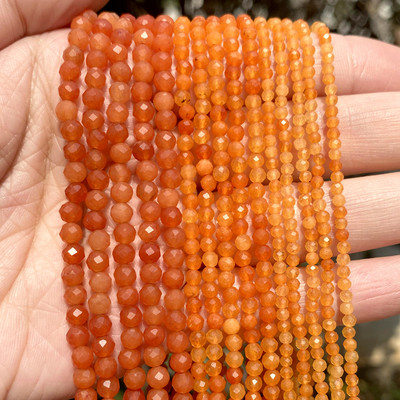 Piatră naturală Cristale fațetate Ametist Cuarț roz Jade Piatră prețioasă Mărgele distanțiere rotunde pentru realizarea de bijuterii Brățară DIY 2 3 4mm