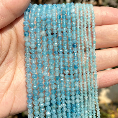 Piatră naturală Cristale fațetate Ametist Cuarț roz Jade Piatră prețioasă Mărgele distanțiere rotunde pentru realizarea de bijuterii Brățară DIY 2 3 4mm