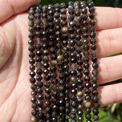 Piatră naturală Cristale fațetate Ametist Cuarț roz Jade Piatră prețioasă Mărgele distanțiere rotunde pentru realizarea de bijuterii Brățară DIY 2 3 4mm