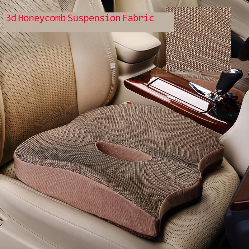 Vasarinės automobilių sėdynės pagalvėlės atminties medvilnės putplasčio vienkartinis važiavimo aukštis, padidintas automobilio kilimėlio dangtis, vidaus priedai