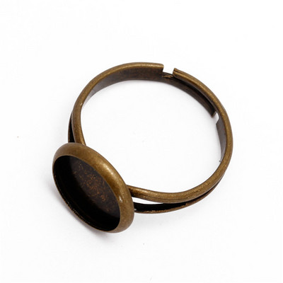 20 vnt Reguliuojamų žiedų ruošiniai, pagrindo rėmelio dėklo piršto žiedo nustatymai, skirti „pasidaryk pats“ kabošonai Žiedai Papuošalai Išvadų kūrimo Priedai