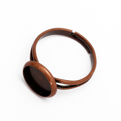 20 vnt Reguliuojamų žiedų ruošiniai, pagrindo rėmelio dėklo piršto žiedo nustatymai, skirti „pasidaryk pats“ kabošonai Žiedai Papuošalai Išvadų kūrimo Priedai