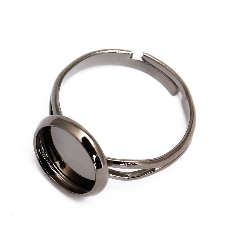 20 vnt Reguliuojamų žiedų ruošiniai, pagrindo rėmelio dėklo piršto žiedo nustatymai, skirti „pasidaryk pats“ kabošonai Žiedai Papuošalai Išvadų kūrimo Priedai