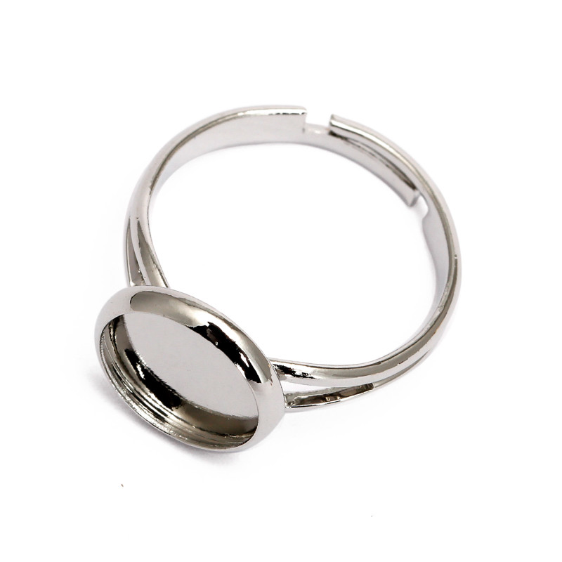 20 vnt Reguliuojamų žiedų ruošiniai, pagrindo rėmelio dėklo piršto žiedo nustatymai, skirti „pasidaryk pats“ kabošonai Žiedai Papuošalai Išvadų kūrimo Priedai