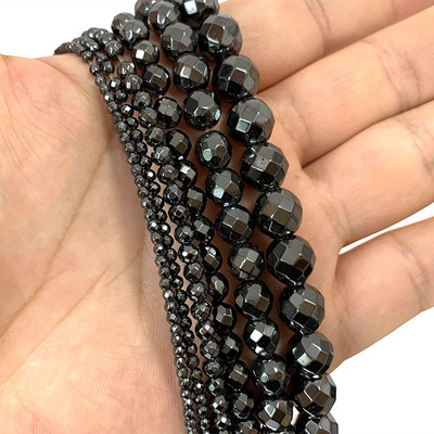 Piatră naturală Lapis Lazuli Apatit Turmalină Granat Jade Mărgele distanțiere fațetate pentru realizarea de bijuterii Colier brățară DIY 2/3/4MM