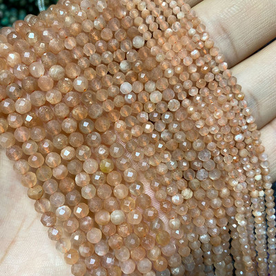 Piatră naturală Lapis Lazuli Apatit Turmalină Granat Jade Mărgele distanțiere fațetate pentru realizarea de bijuterii Colier brățară DIY 2/3/4MM