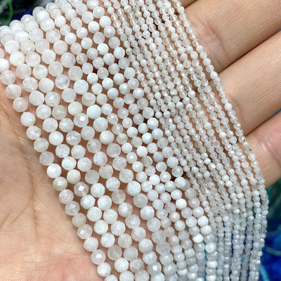 Piatră naturală Lapis Lazuli Apatit Turmalină Granat Jade Mărgele distanțiere fațetate pentru realizarea de bijuterii Colier brățară DIY 2/3/4MM