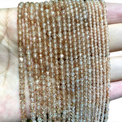 Piatră naturală Lapis Lazuli Apatit Turmalină Granat Jade Mărgele distanțiere fațetate pentru realizarea de bijuterii Colier brățară DIY 2/3/4MM