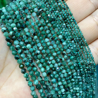 Piatră naturală Lapis Lazuli Apatit Turmalină Granat Jade Mărgele distanțiere fațetate pentru realizarea de bijuterii Colier brățară DIY 2/3/4MM