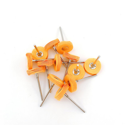 100 kom/144 kom Abrazivne četke Dremel pribor Kotač za poliranje Rotirajući alati Pamučni kotač za poliranje 2,35 mm drška 1 kutija za pohranu