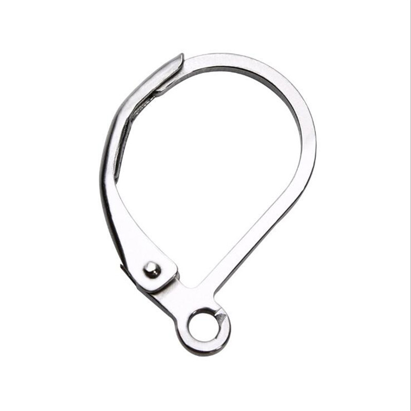 20vnt 16X11mm nerūdijančio plieno auksiniai korėjietiški auskarai moterims, pagrindas auskarams.