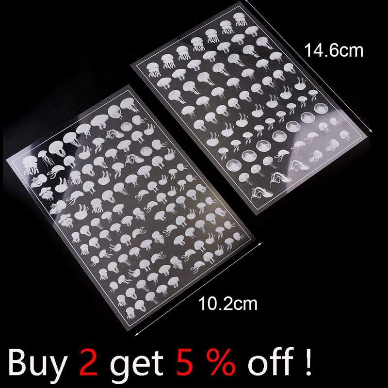 Alb 3 buc. Fulgi de zăpadă, meduze, nor, păpădie, material transparent, cu umplere pentru bijuterii DIY.