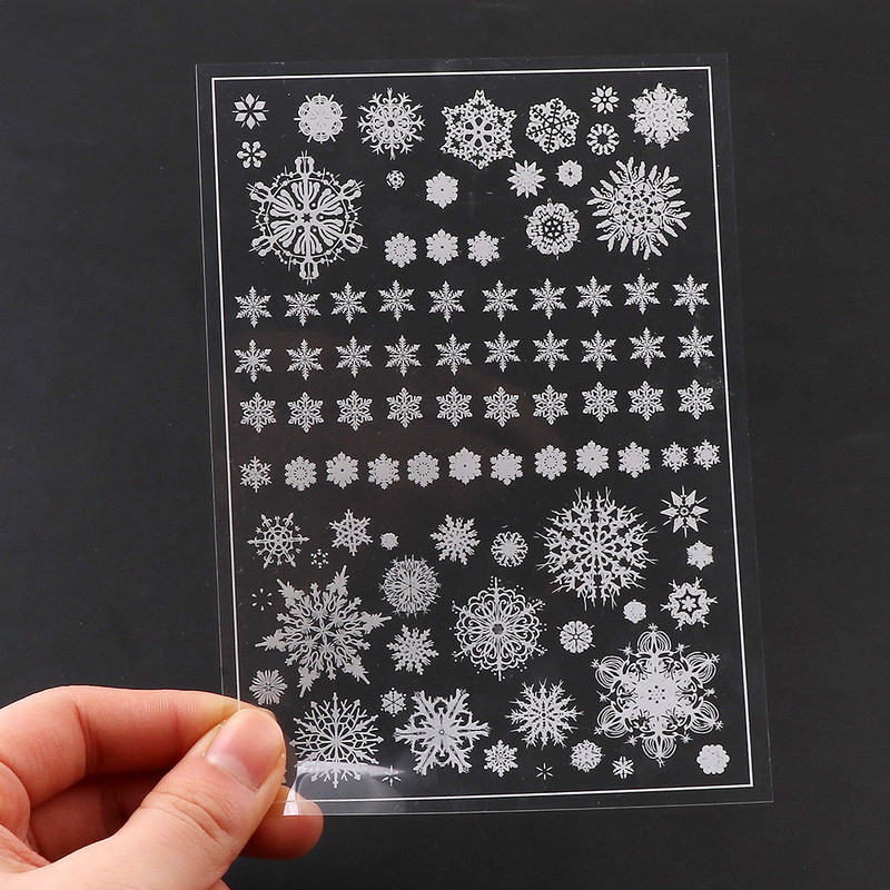 Alb 3 buc. Fulgi de zăpadă, meduze, nor, păpădie, material transparent, cu umplere pentru bijuterii DIY.