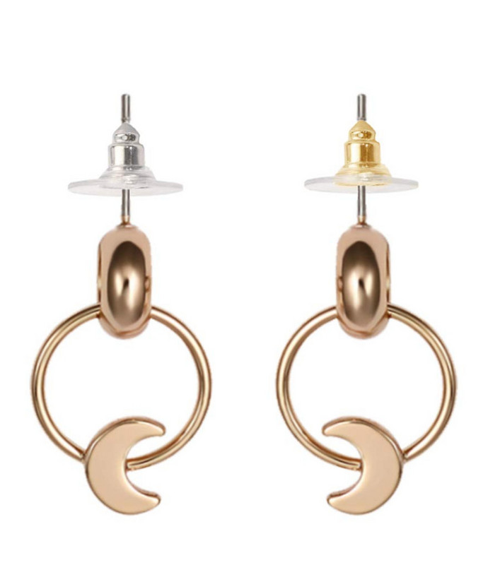 100 tk/partii Kuldpostimutrid Silicon Stud Kõrvarõngas Blokeeritud kõrvatropid Kõrvarõngaste jaoks Korgid Ehete valmistamise Aksessuaarid