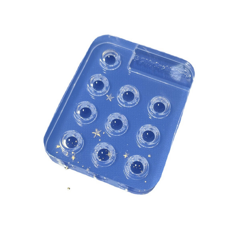 Lapos tabletták formázott szilikon epoxigyanta forma gyanta formák UV szilikon ékszer forma fülbevaló forma