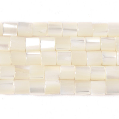 96db/tétel Natural Shell gyöngyös 4x3,5 mm-es kerek színű távtartó gyöngyök barkács ékszerkészítéshez karkötő nyaklánc kiegészítők