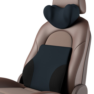 Sport U Jastuk za glavu automobila Memorijska pjena Navlaka za auto vrat Naslon za unutrašnjost Dodaci za unutrašnjost Ružičasto sjedalo Struk Jastuk za lumbalni dio leđa Gadgeti