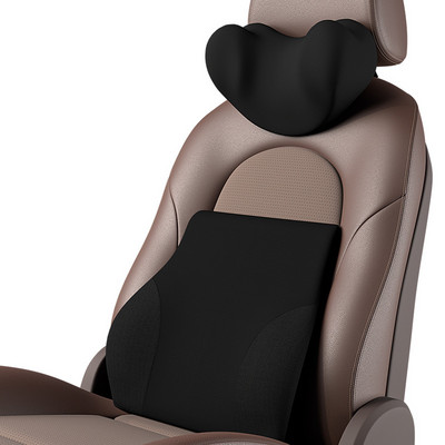 Sport U Jastuk za glavu automobila Memorijska pjena Navlaka za auto vrat Naslon za unutrašnjost Dodaci za unutrašnjost Ružičasto sjedalo Struk Jastuk za lumbalni dio leđa Gadgeti