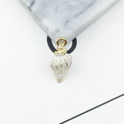 10 ks/lot Roztomilé hviezdice ulity morské mušle prívesky oceánsky štýl náramok náhrdelník šperky DIY remeselné doplnky