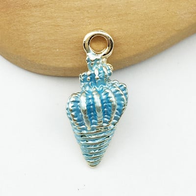 10 ks/lot Roztomilé hviezdice ulity morské mušle prívesky oceánsky štýl náramok náhrdelník šperky DIY remeselné doplnky