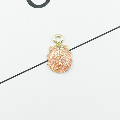 10 ks/lot Roztomilé hviezdice ulity morské mušle prívesky oceánsky štýl náramok náhrdelník šperky DIY remeselné doplnky