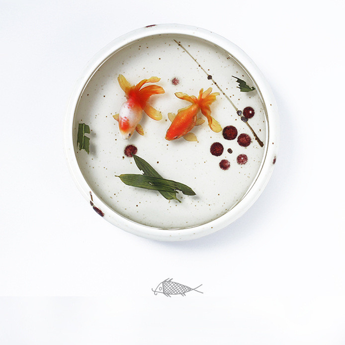 10 vnt 3D auksinės žuvelės mėlynos žuvies uodegos skaidraus vandens žolės plėvelės lipdukas, skirtas derva auksinės žuvelės tapybai papuošalams