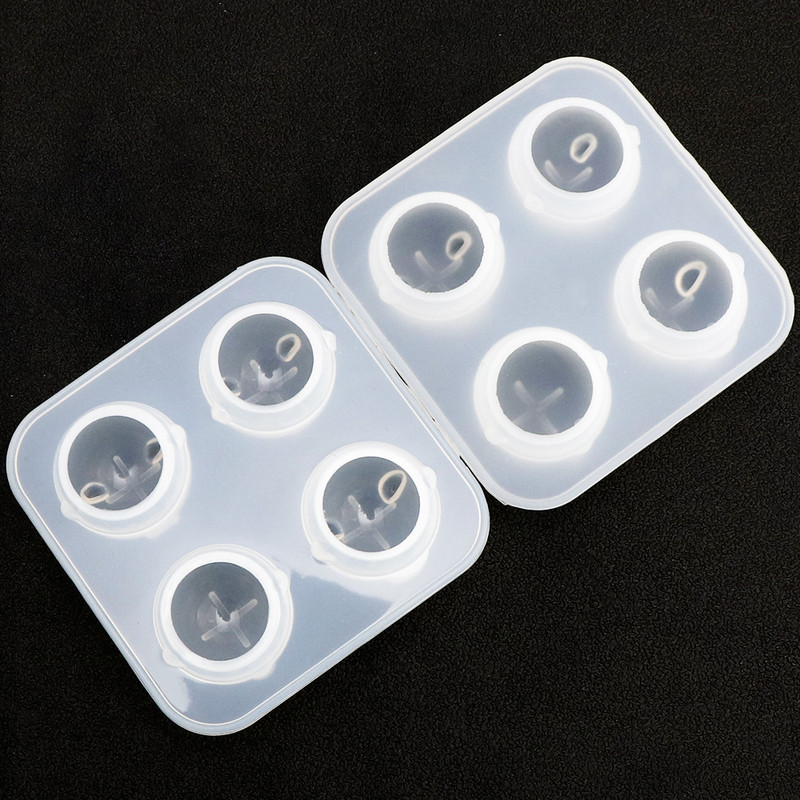 Diy kristály epoxi gyanta forma Négy kis állat penész malac csirke dísz baba szilikon forma gyantához