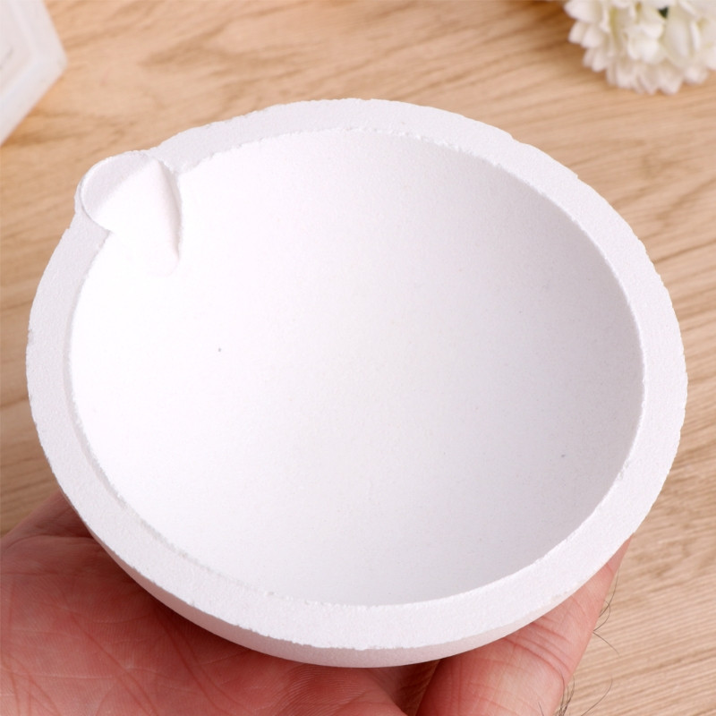 750 grame cuarț bol echipament bijuterii creuzet pentru topirea aur argint platină rafinare bijuterii turnare container