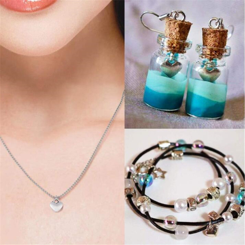 50db 7,5X9,5mm réz szívvarázs medálok Choker készítéséhez nyaklánc karkötő fülbevaló ékszer barkács kiegészítők