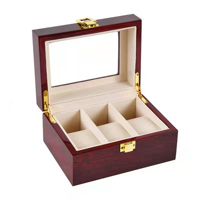 Veliki luksuzni organizator kutije za sat Drveni 20 utora Ekstra velika kutija za sat Kutija Prikaz Muški satovi Stakleni gornji poklopac Ideje za darove